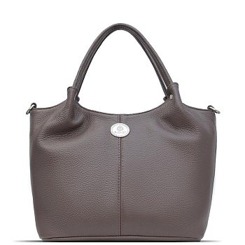 Недорогие кожаные коричневые женские сумки  - фото 25