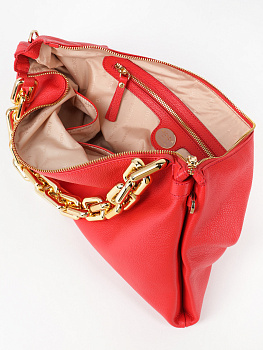 Красные женские сумки-мешки  - фото 22
