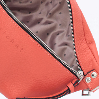 Оранжевые кожаные женские сумки недорого  - фото 2