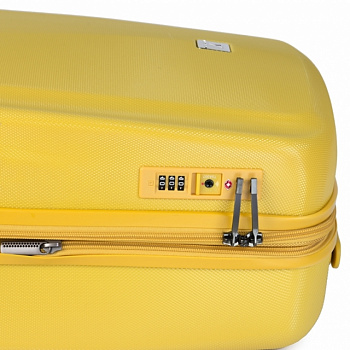 Жёлтые чемоданы для ручной клади  - фото 16